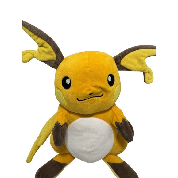 Official Raichu Pokemon Plush Stuffed Animal Toy Nintendo 2020 Game Freak - Picture 2 of 6